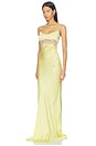 view 2 of 4 Arlette Hand Beaded Dress in Pistachio