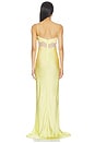 view 3 of 4 Arlette Hand Beaded Dress in Pistachio