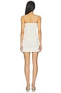 view 3 of 4 Gisele Mini Embroidered Dress in Star White Sequin