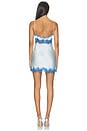 view 3 of 4 MINIVESTIDO ARLETTE in Sea Mist & Sailor Blue