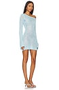 view 2 of 4 x Revolve Maya Longsleeve Mini Dress - Baia Blue in Baia Blue