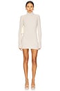view 2 of 4 Diana Belted Mini Dress in Snow Shimmer