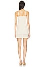 view 3 of 4 Aimee Bow Mini Dress in Ivory Sequin