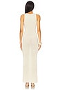 view 3 of 4 Natalia Dress in Ivory Sequin