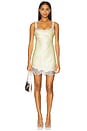 view 1 of 4 Nikolina Mini Dress in Butter Yellow