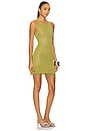 view 2 of 4 Natalia Mini Dress in Olive Oil Sequin
