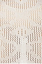 view 4 of 4 Eve Crochet Mini Dress in Stone & Salt
