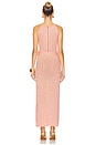 view 3 of 4 Vestido Valeria in Peach Sequin