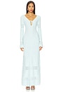 view 1 of 3 Rita Crochet Dress in Sky Blue