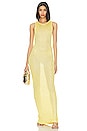 view 1 of 4 Natalia Maxi Dress in Chartreuse Sequin