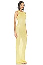 view 2 of 4 Natalia Maxi Dress in Chartreuse Sequin