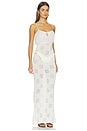view 2 of 3 Cecilia Maxi Dress in Venetian White