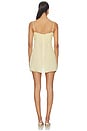 view 3 of 4 Valentina Mini Dress in Lemon