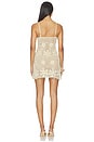 view 3 of 4 MINIVESTIDO DELILAH  in Sand Shimmer