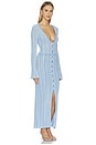 view 2 of 4 ROBE NIKITA in Sea Mist & Sailord Blue Stripe