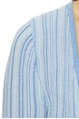 view 4 of 4 ROBE NIKITA in Sea Mist & Sailord Blue Stripe