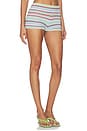 view 3 of 7 Anabell Mini Short in Multi Stripe