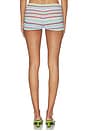 view 5 of 7 Anabell Mini Short in Multi Stripe