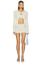 view 5 of 6 Millie Short in Oyster & Sea Mist