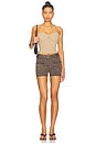 view 5 of 6 Cara Knitted Short in Espresso