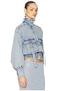view 3 of 5 Diana Denim Parker Jacket in Light Wash