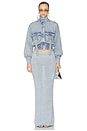 view 5 of 5 Diana Denim Parker Jacket in Light Wash