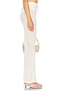 view 3 of 6 Delilah Crochet Pant in Salt