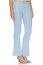 view 2 of 6 PANTALON MARIBEL in Sea Mist & Sailord Blue Stripe