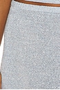 view 6 of 6 Carolina Skirt in Sky Blue Sequin