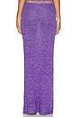 view 4 of 6 FALDA CAROLINA in Violet Sequin