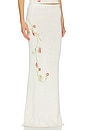 view 2 of 6 Carolina Embroidered Skirt in Star White Sequin