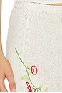 view 6 of 6 Carolina Embroidered Skirt in Star White Sequin