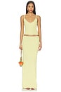 view 5 of 6 FALDA CAROLINA in Lemon