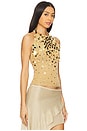 view 2 of 5 Alex Top in Gold Sequin