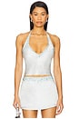 view 1 of 5 x REVOLVE Marina Hand Beaded Top in Ice Blue