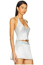 view 2 of 5 x REVOLVE Marina Hand Beaded Top in Ice Blue