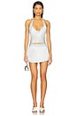 view 4 of 5 x REVOLVE Marina Hand Beaded Top in Ice Blue