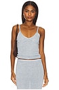 view 1 of 5 Carolina Camisole in Sky Blue Sequin