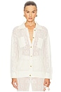 view 1 of 5 CAMISA DE CROCHÊ DELILAH in Salt