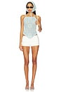 view 4 of 4 Bruna Crochet Top in Sky Blue