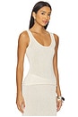 view 2 of 5 Ana Top in Ivory Sequin