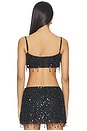 view 3 of 5 Yasmin Bralette Top in Black