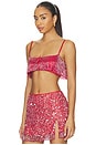 view 2 of 5 x REVOLVE Yasmin Fringe Bralette in Dusk