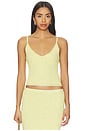 view 1 of 5 Pointelle Carolina Camisole in Lemon