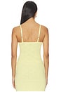 view 3 of 5 Pointelle Carolina Camisole in Lemon