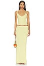 view 4 of 5 Pointelle Carolina Camisole in Lemon