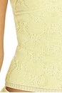 view 5 of 5 Pointelle Carolina Camisole in Lemon