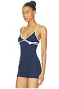 view 2 of 5 Delilah Camisole in Navy Sequin