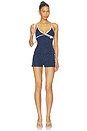 view 4 of 5 Delilah Camisole in Navy Sequin