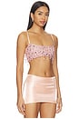 view 2 of 5 TOP RECORTADO YASMIN in Blush Pink